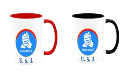 Inner Color Ceramic Mug with Blank or Red Inside (15oz) Inner Color Ceramic Mug with Blank or Red Inside - Image 1